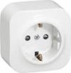 Unique security plug socket wall white U123